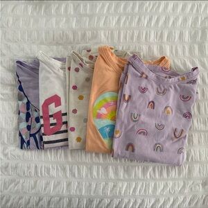 Girls L 10/12 Shirt Bundle Gap Cat & Jack
